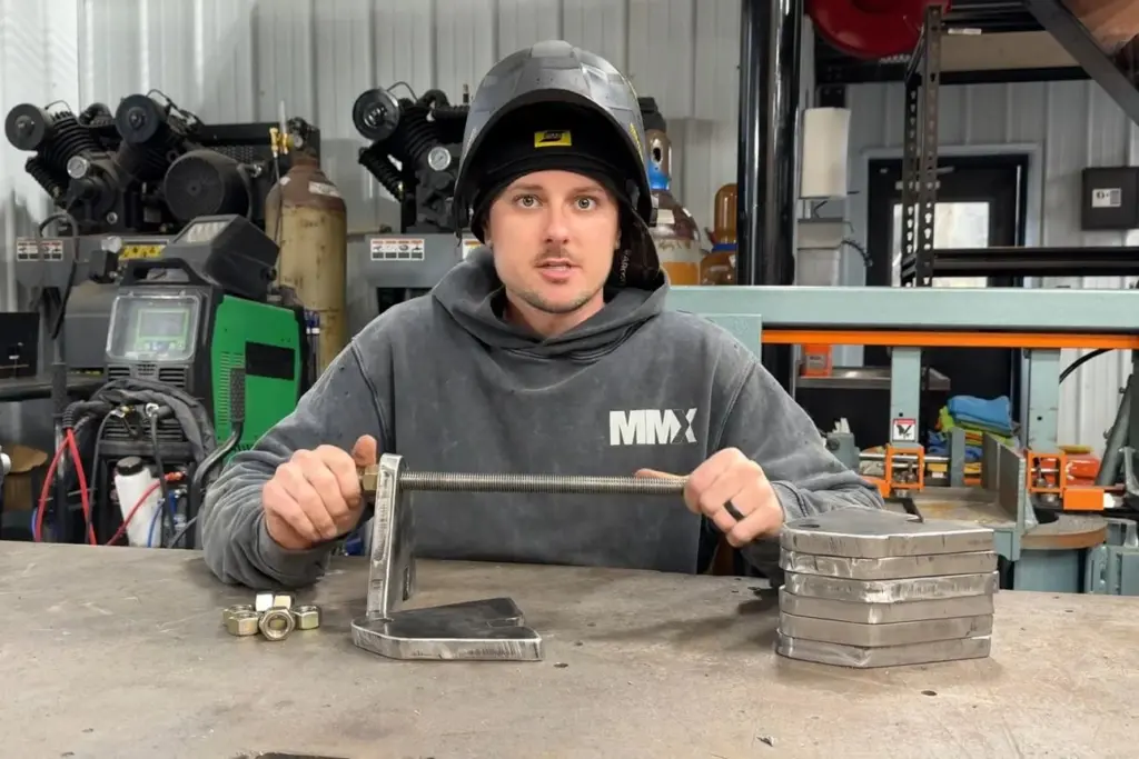 Heavy fabricated axles and welded chassis parts for Monster Max 2