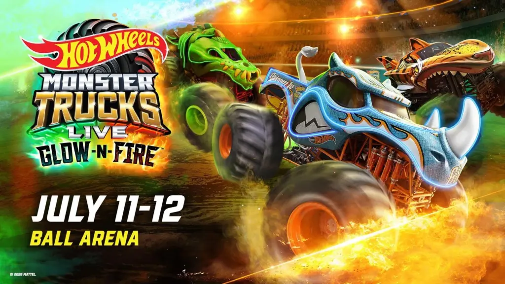 Hot Wheels Monster Trucks Live Glow-N-Fire at Ball Arena: What to Know Before July 2026